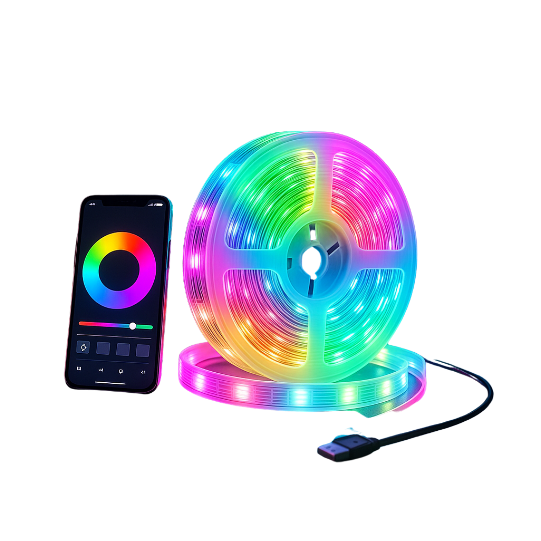 Ruban LED avec contrôle App