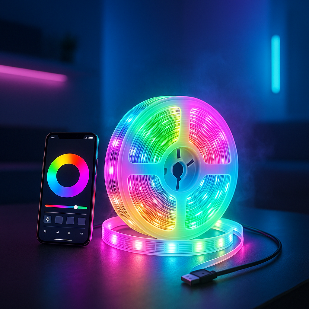 Ruban LED avec contrôle App