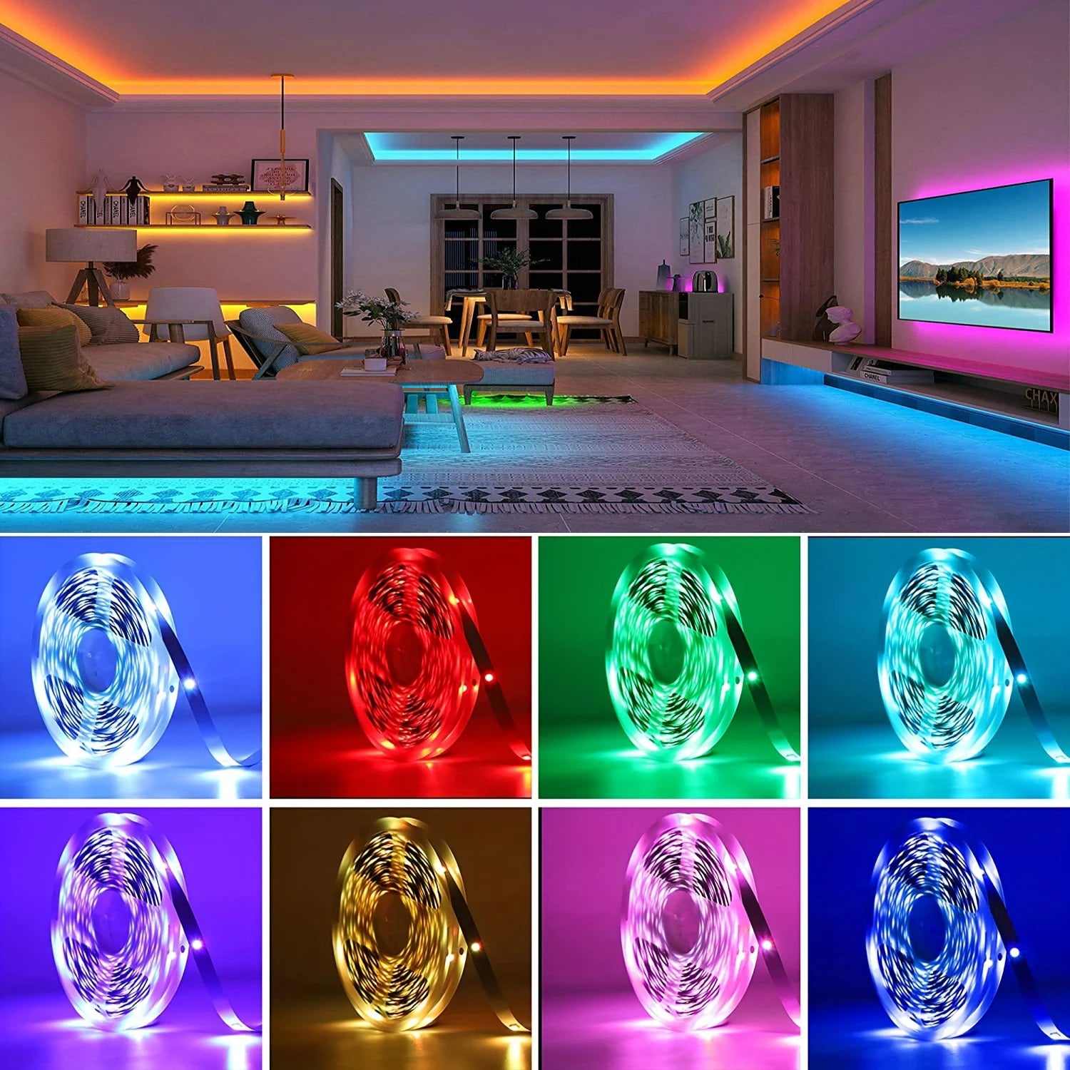 Ruban LED avec contrôle App