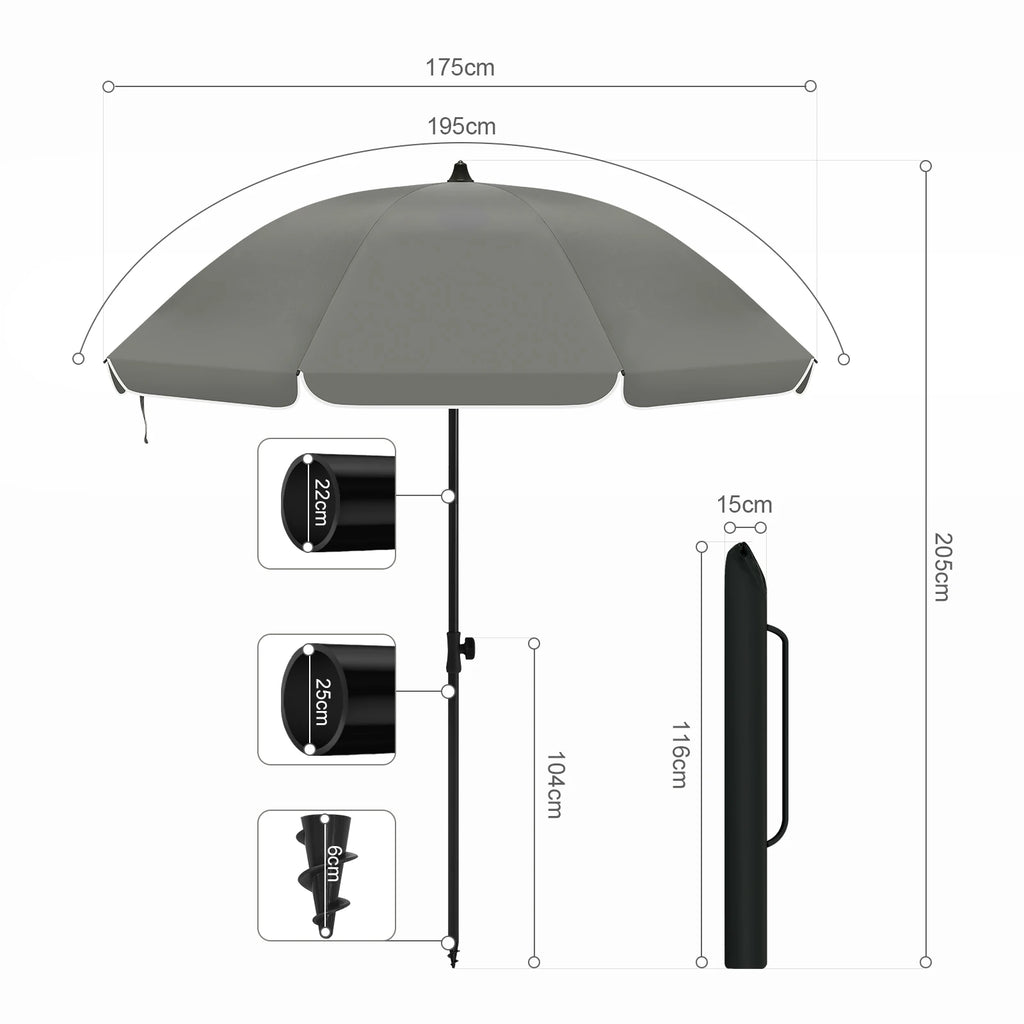 Parasol Rond Imperméable