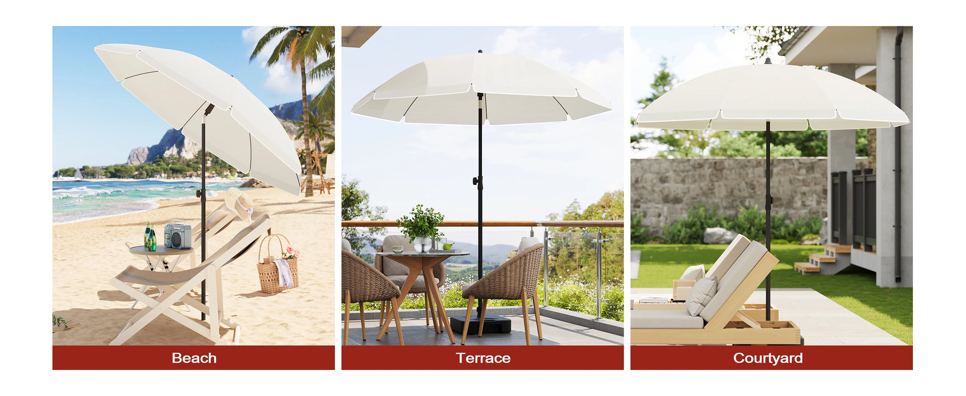 Parasol Rond Imperméable