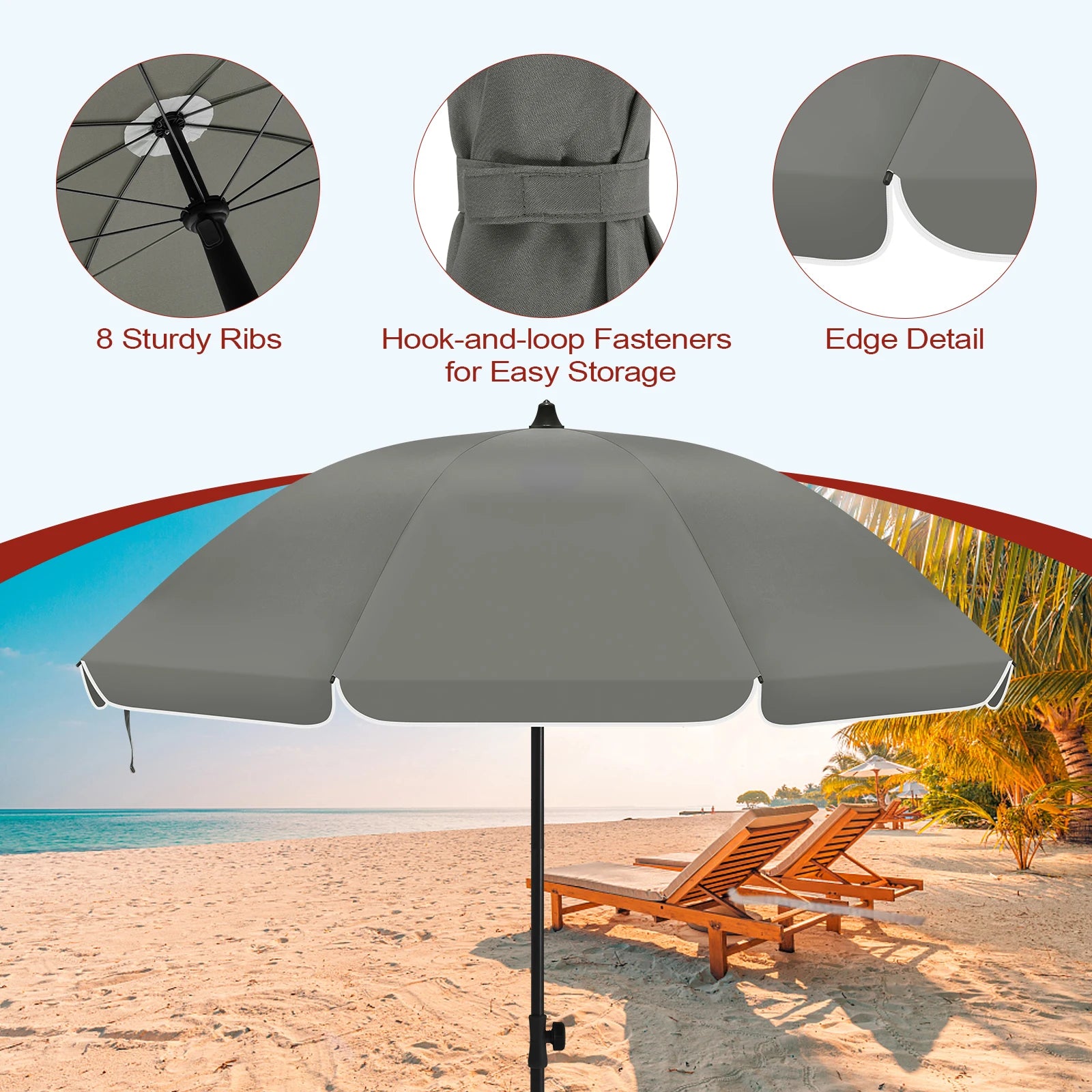 Parasol Rond Imperméable