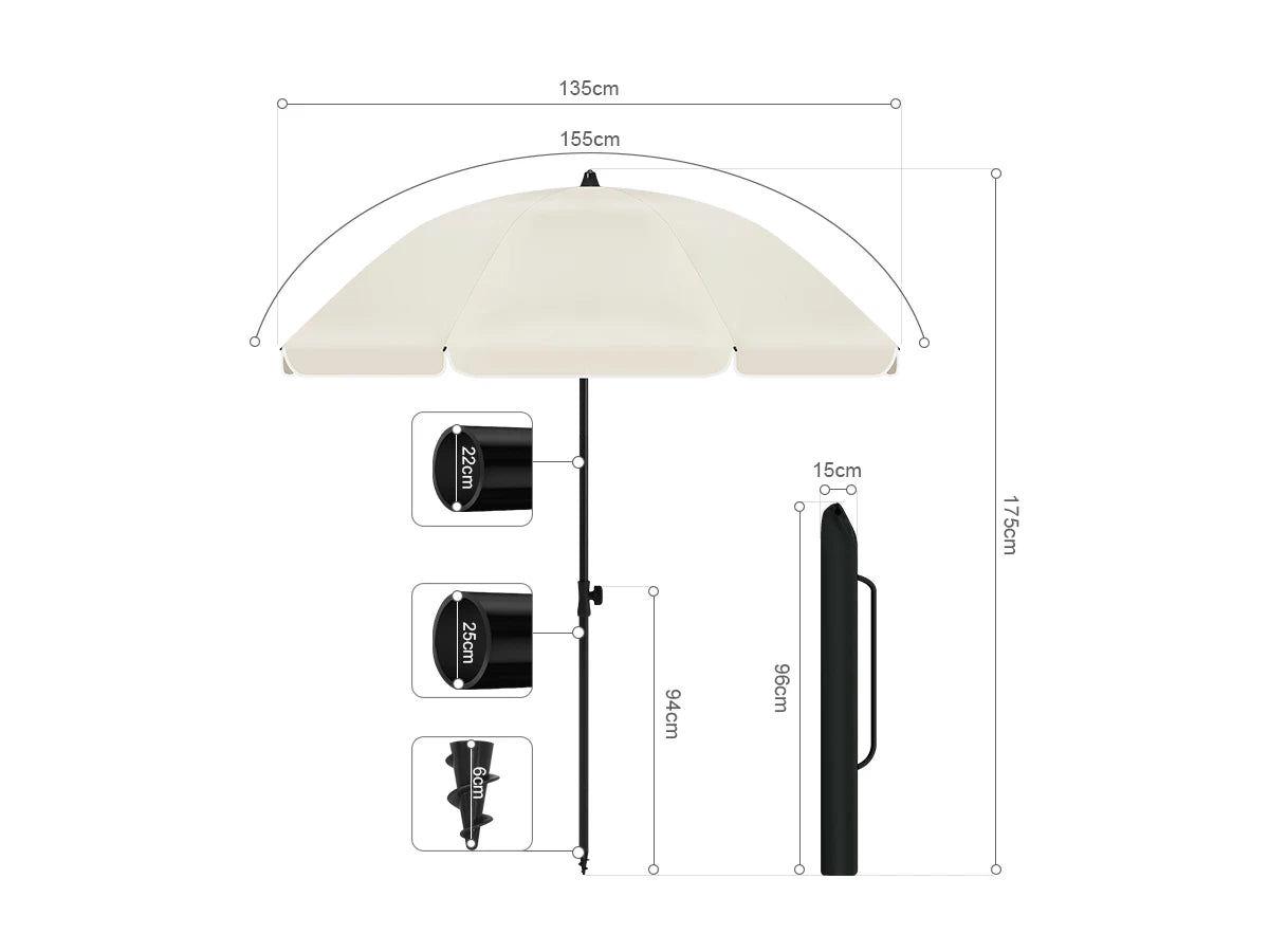 Parasol Rond Imperméable