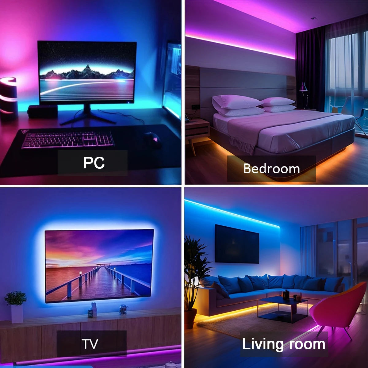 Ruban LED avec contrôle App